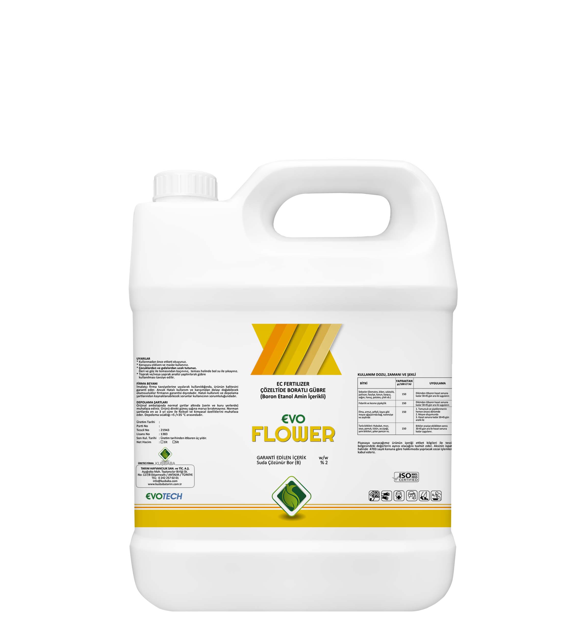 BORATE FERTILIZER IN SOLUTION